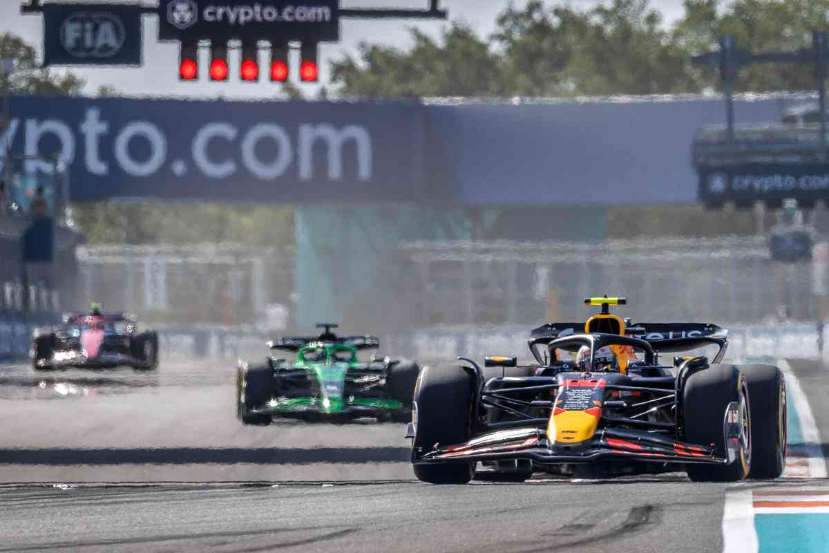 Charles Leclerc Ferrari F1 Piastri Miami Sprint Race