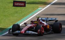 Charles Leclerc Hamilton Ferrari Monaco GP tuta blu