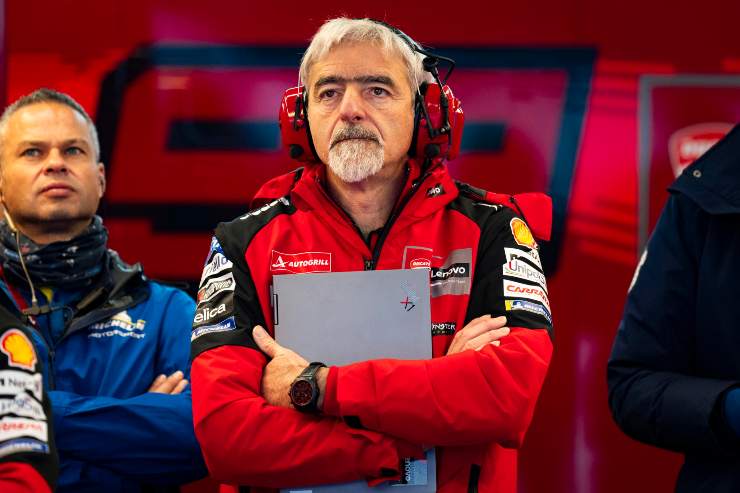 Gigi Dall'Igna Ducati Marquez Bagnaia MotoGP deluso