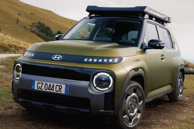 Hyundai Inster Cross SUV fuoristrada citycar