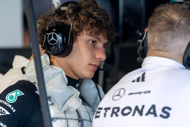 Kimi Antonelli Mercedes F1 segreto nome