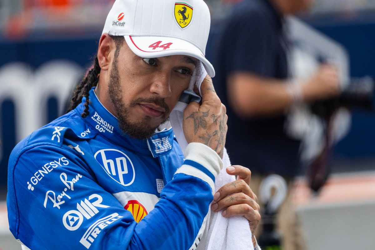 Lewis Hamilton Ferrari F1 Benedetto Vigna elettrica