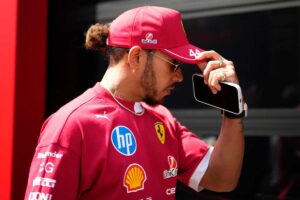 Ferrari Hamilton Lewis F1 Imola