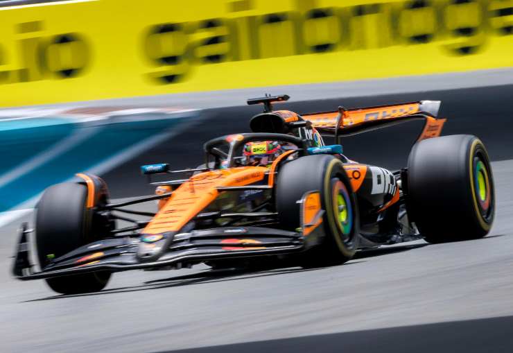 Charles Leclerc Ferrari F1 Piastri Miami Sprint Race