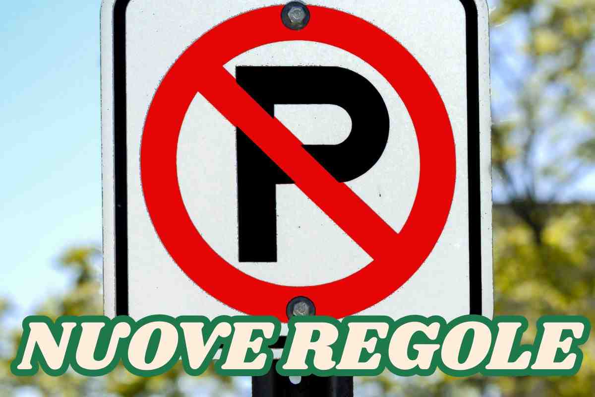 Divieto Sosta parcheggio nuove regole