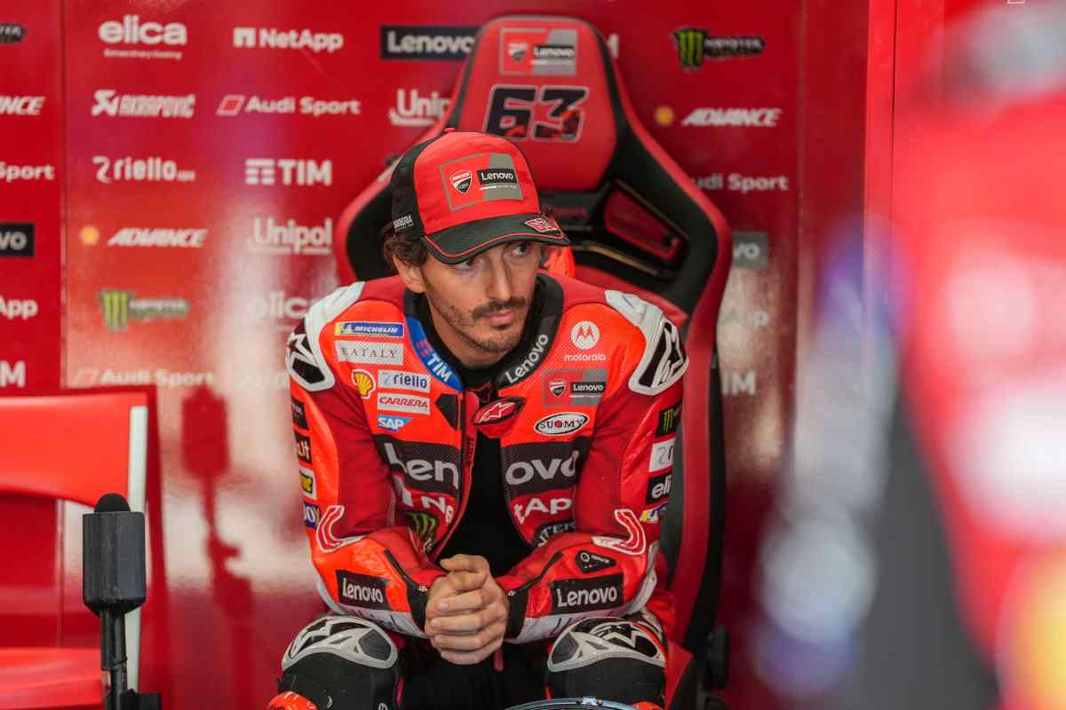 Ducati MotoGP Pecco Bagnaia caduta Le Mans