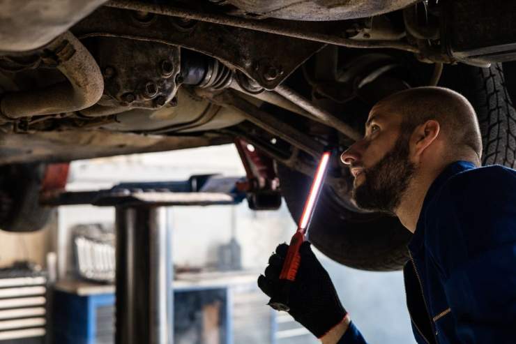Auto traffico stop revisione