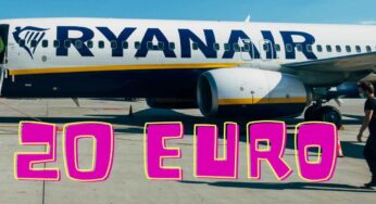 Biglietti a meno di 20 euro, offerta last minute di Ryanair in corso: puoi andare ovunque, controlla subito il sito