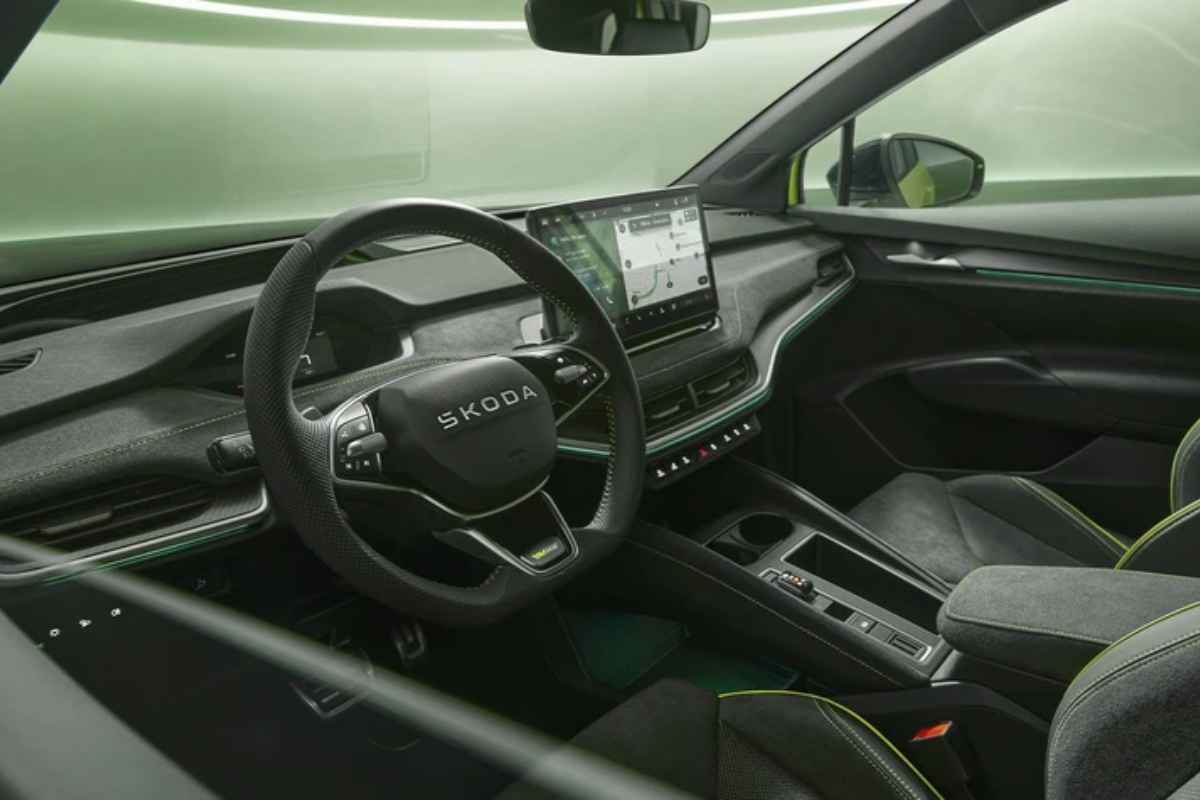 skoda enyaq interni