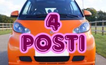 Smart 4 posti Desner Y300 Quadriciclo