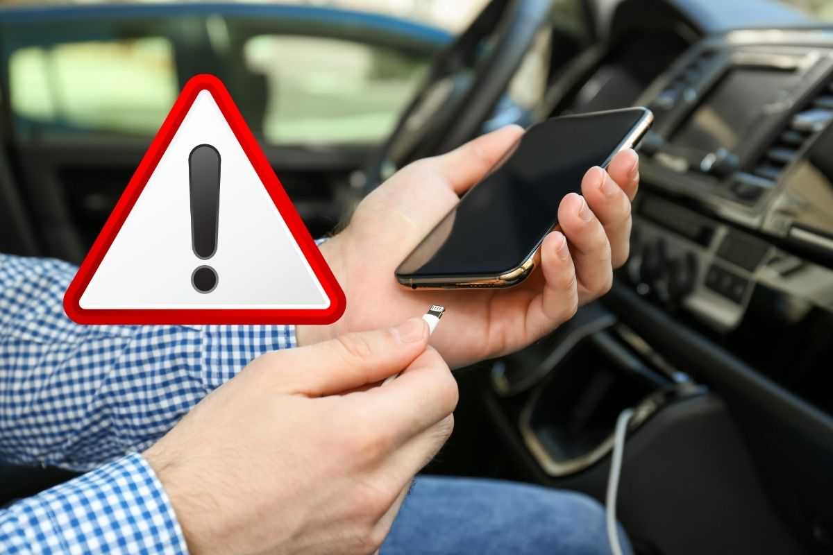 Telefono auto problemi batteria