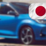 toyota yaris bandiera giapponese