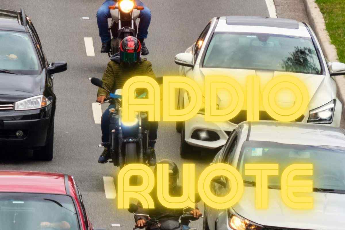 Traffico due ruote addio Volonaut Airbike