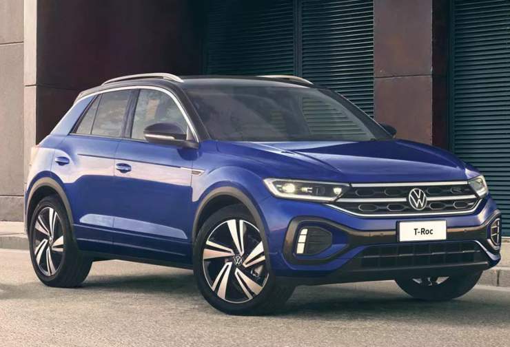Patente neopatentati Volkswagen T Roc SUV