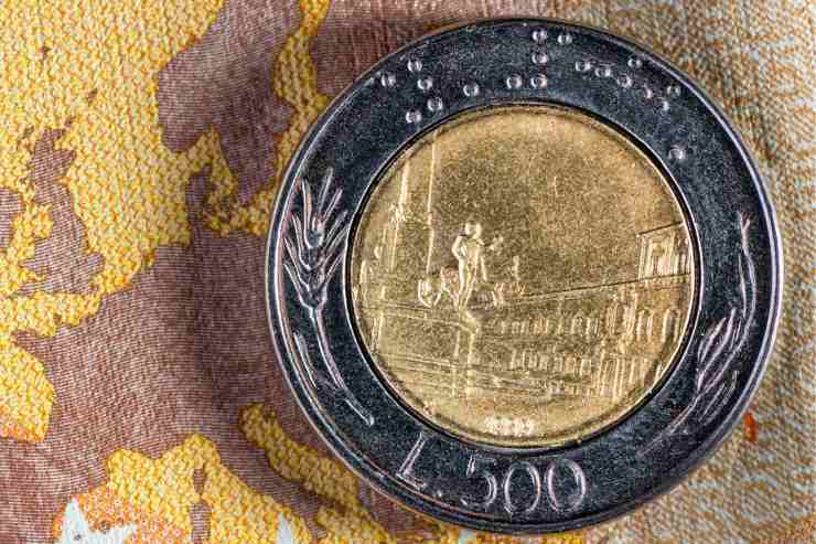 500 Lire novità auto moneta
