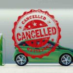 Auto elettrica cancellazione