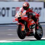 Pecco Bagnaia in pista