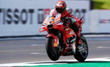 Pecco Bagnaia in pista
