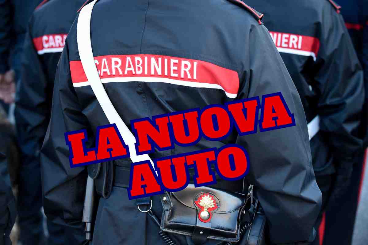Carabinieri nuova auto