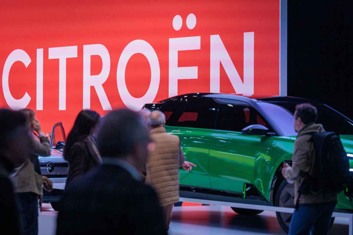 Esposizione di auto Citroen