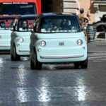 La FIAT Topolino per strada