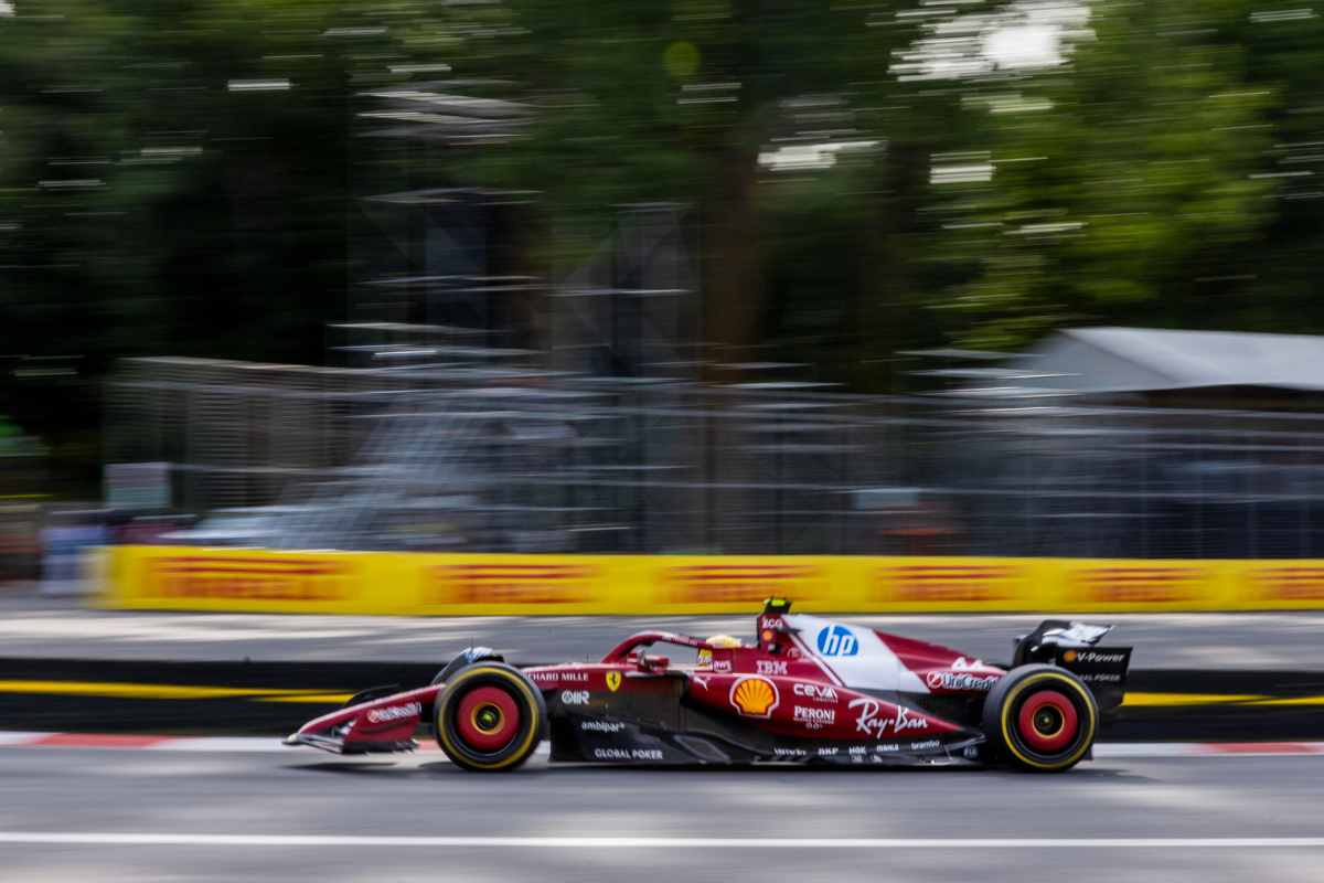 Ferrari in pista
