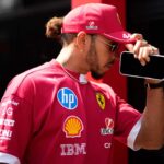 Hamilton F1 Ferrari