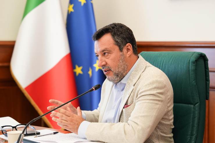 Matteo Salvini interviene sul blocco totale della circolazione