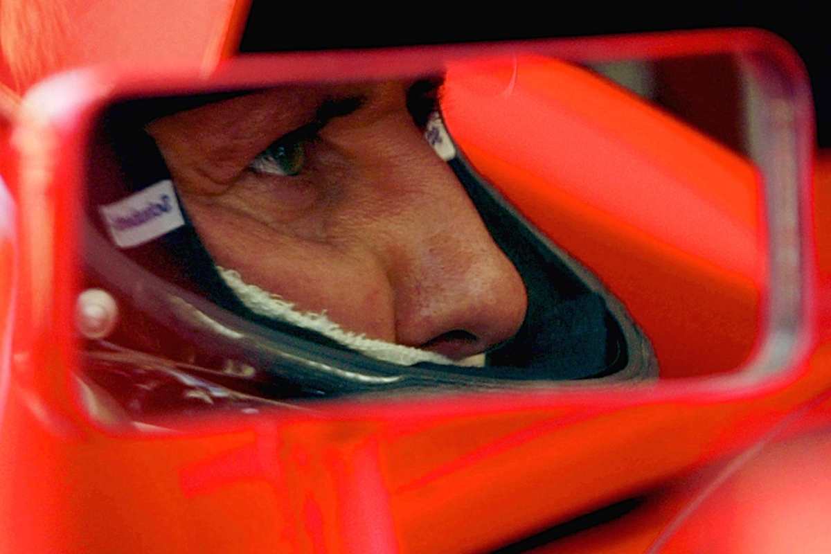 Michael Schumacher nella Ferrari