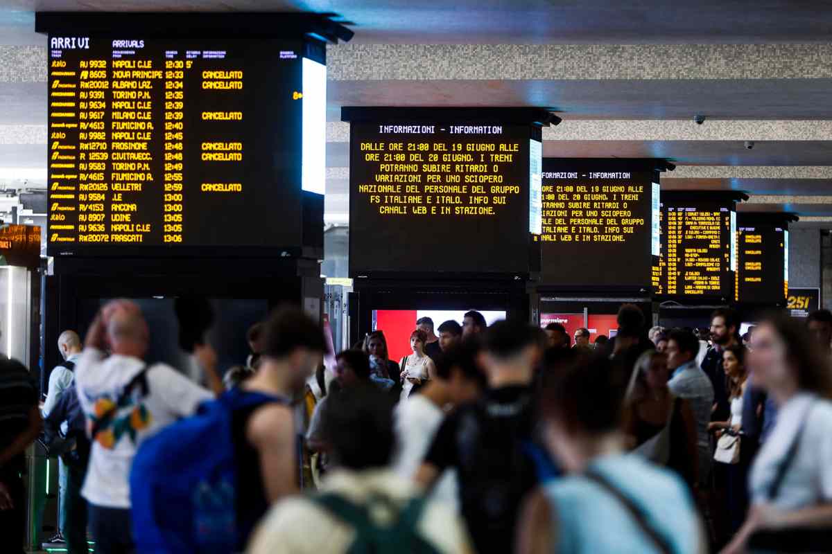 Orari stazione Termini