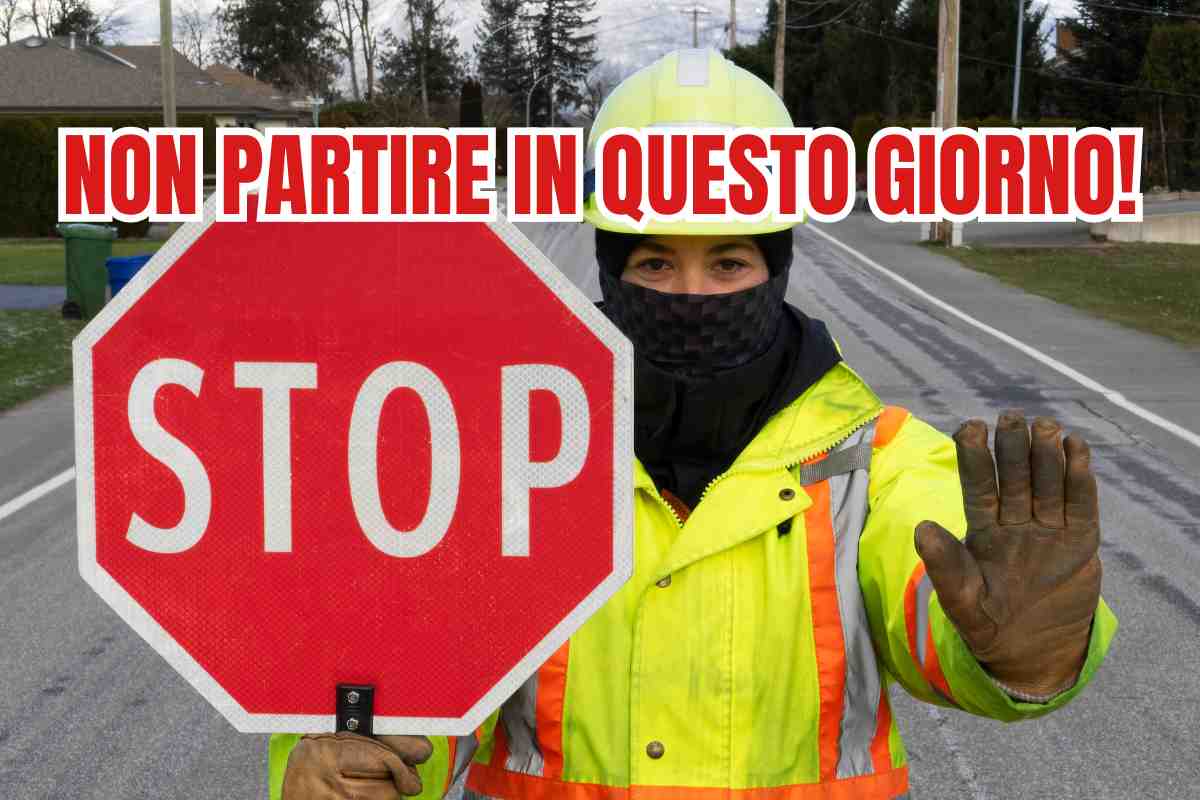 Non partire in questi giorni