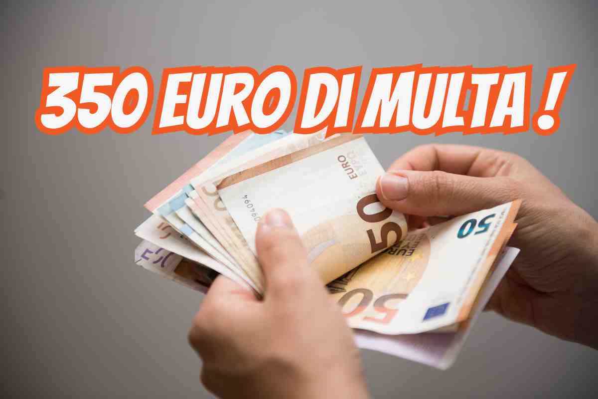 Multa scheggiatura