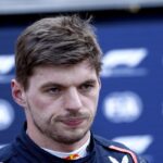 Primo piano di Max Verstappen