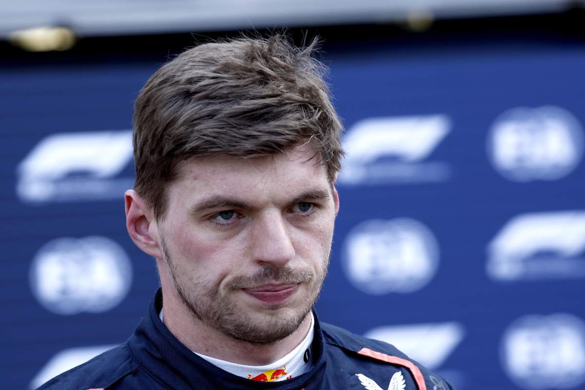 Primo piano di Max Verstappen