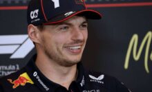 Max Verstappen sorridente