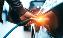 auto elettrica presa