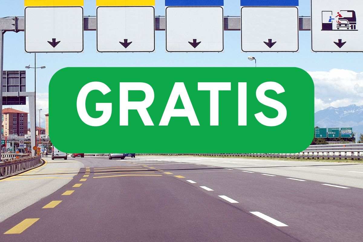 Autostrada gratis novità Spagna