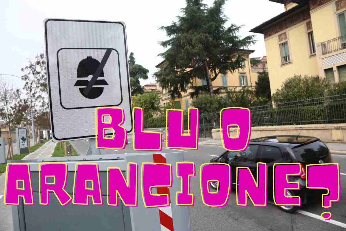 Autovelox novità arancione blu