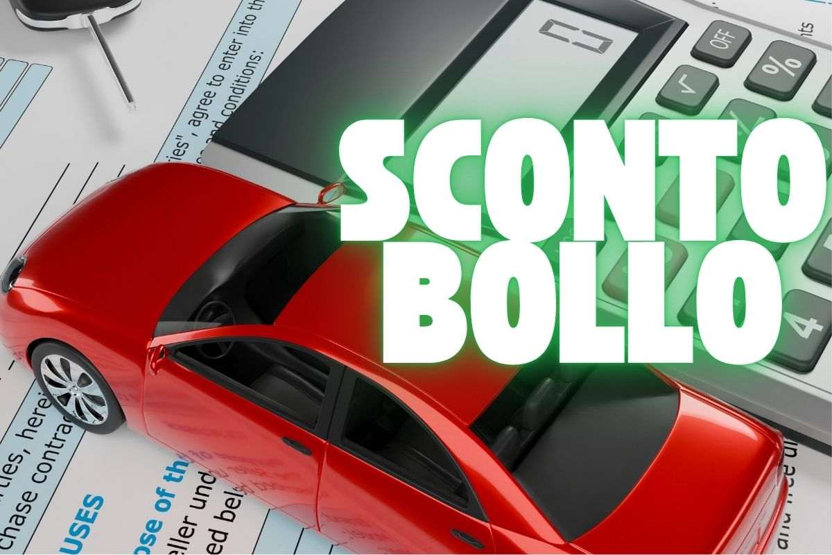 Bollo auto sconto occasione