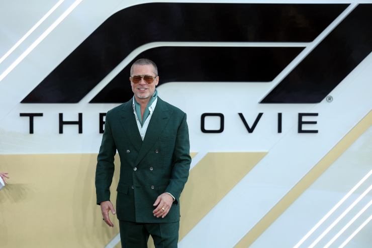 Brad Pitt F1 Verstappen