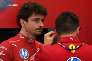Charles Leclerc Ferrari addio aggiornamenti Barcellona