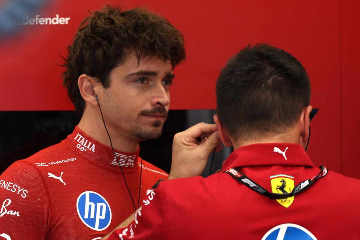 Charles Leclerc Ferrari addio aggiornamenti Barcellona