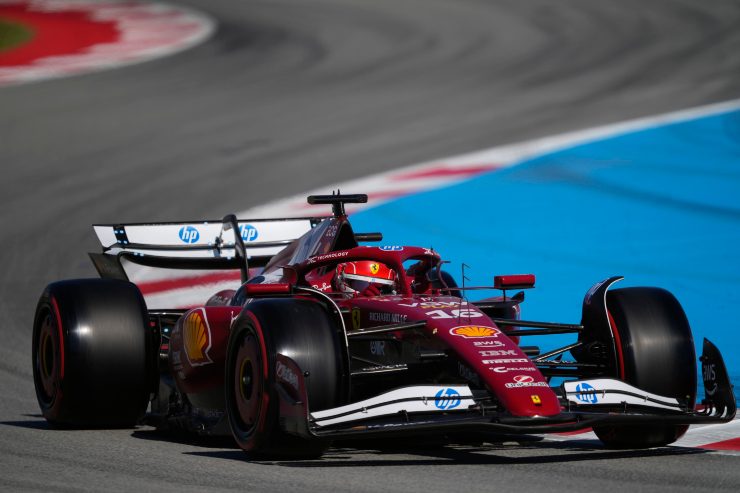 Charles Leclerc Ferrari addio aggiornamenti Barcellona