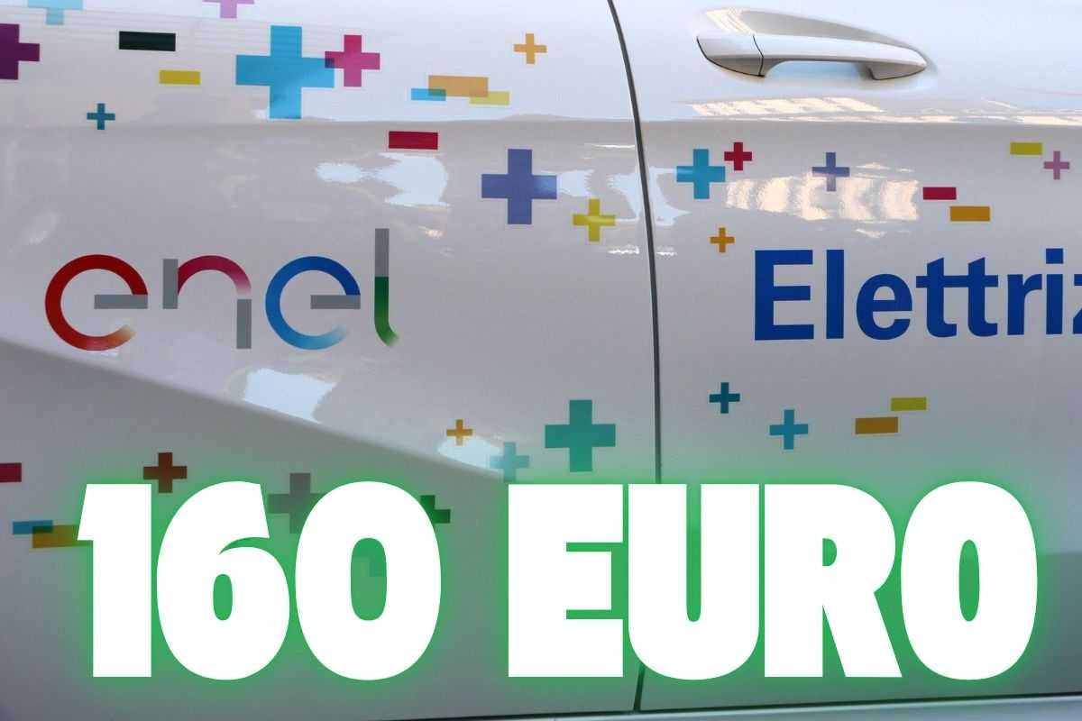 Enel sconto bollette 160 euro