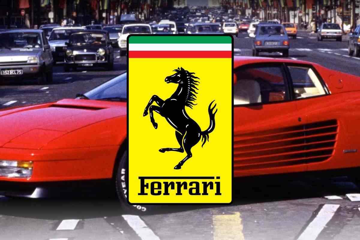 Ferrari Testarossa J Sculpture unica