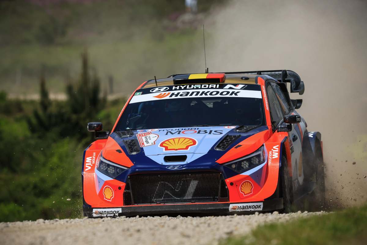 Toyota Hyundai WRC Sardegna Tanak Ogier