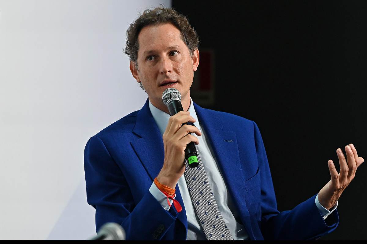 Filosa Elkann Stellantis Detroit CEO