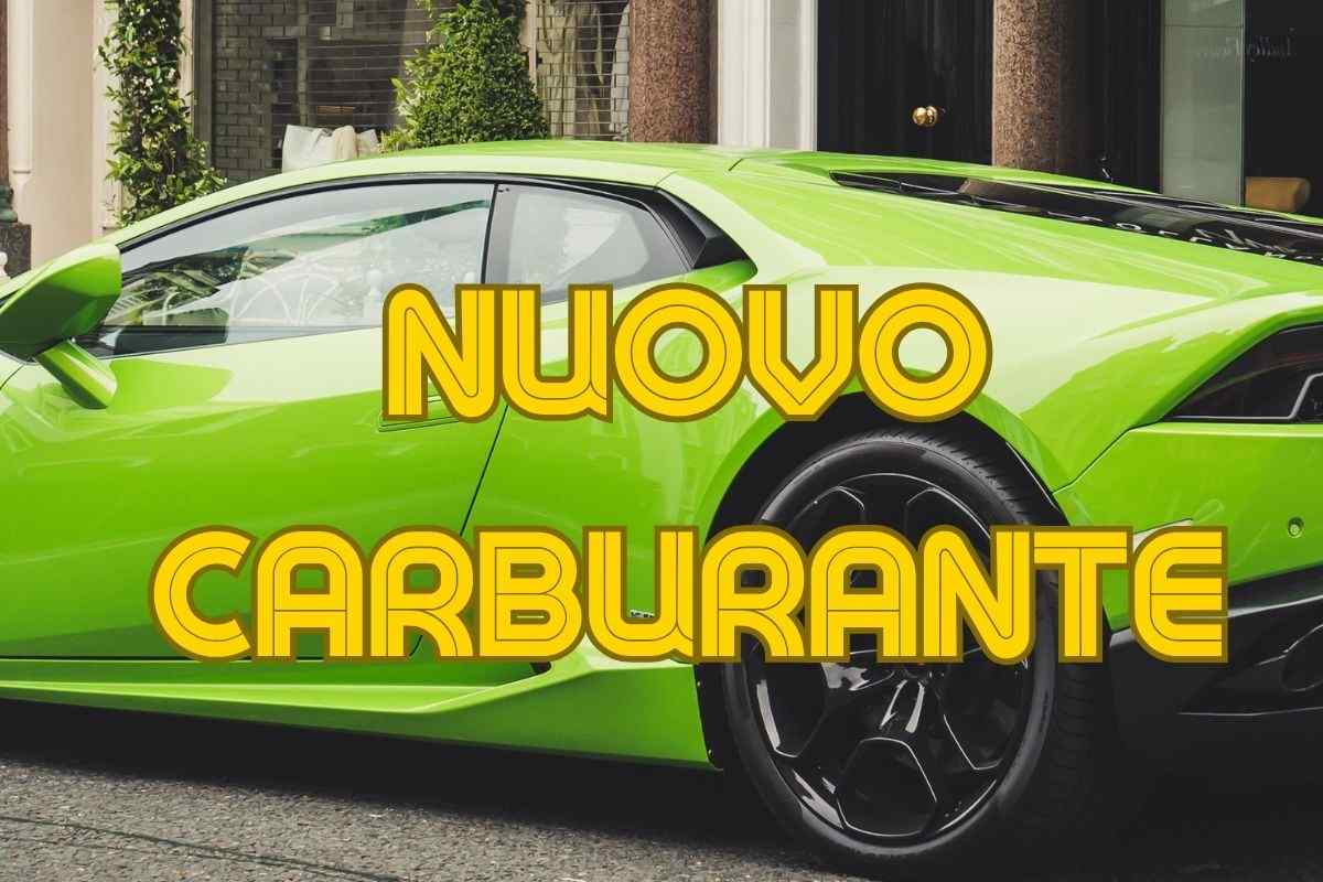 Carburante auto Lamborghini sintetico