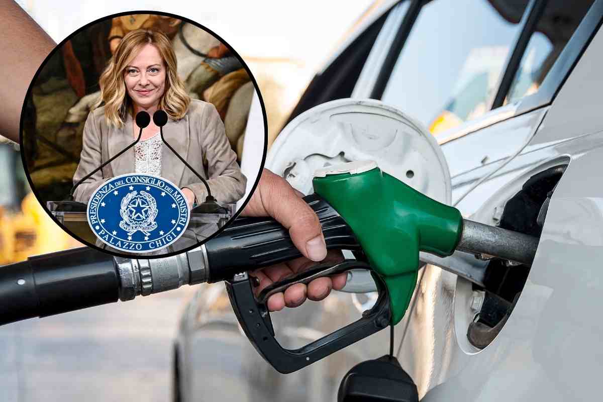 giorgia meloni carburante