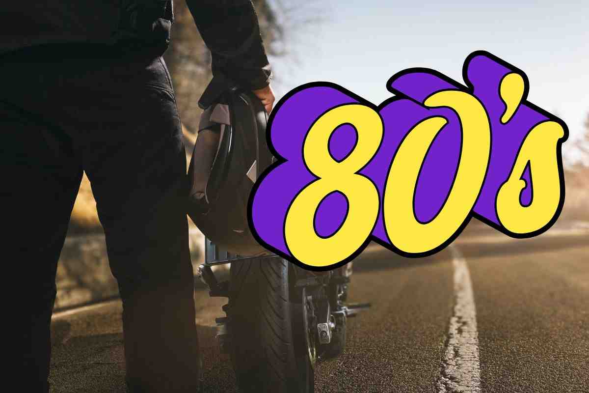 Moto anni 80 BMW R80 Indigo
